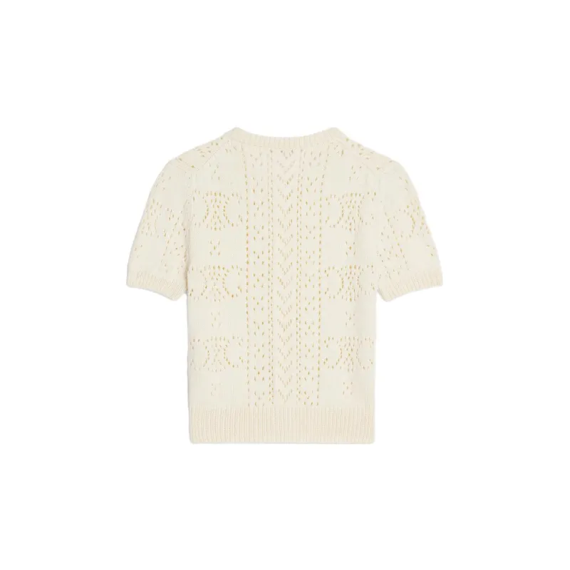 CELINE SS23 Knitwear Women's Ecru-1