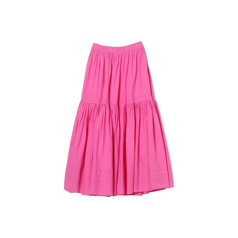 Beams Casual Long Skirts Women's Pink-1