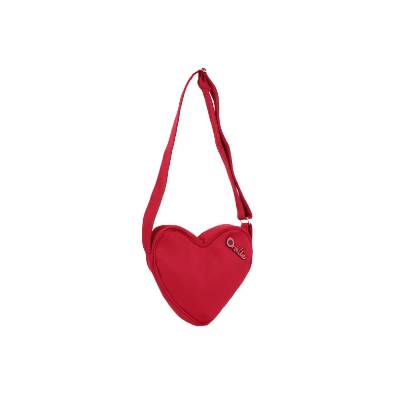 OTA Canvas Bag, Commute Bag, Shoulder Bag, Crossbody Bag Trumpets Unisex Red-2
