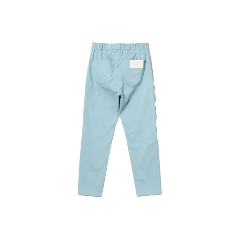 Beams Casual Pants Women's Saxophone Blue-1