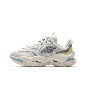 FILA FUSION Cheese Casual Shoes Women's Low Top White