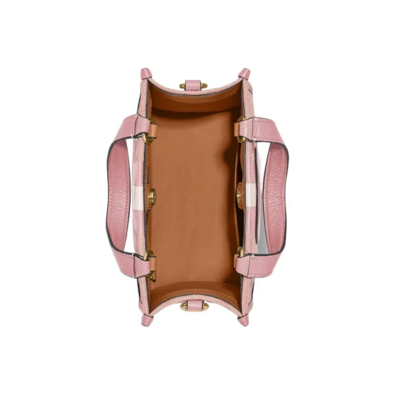 COACH Dempsey Tote 22 In Signature Jacquard With Stripe And Coach Patch-2