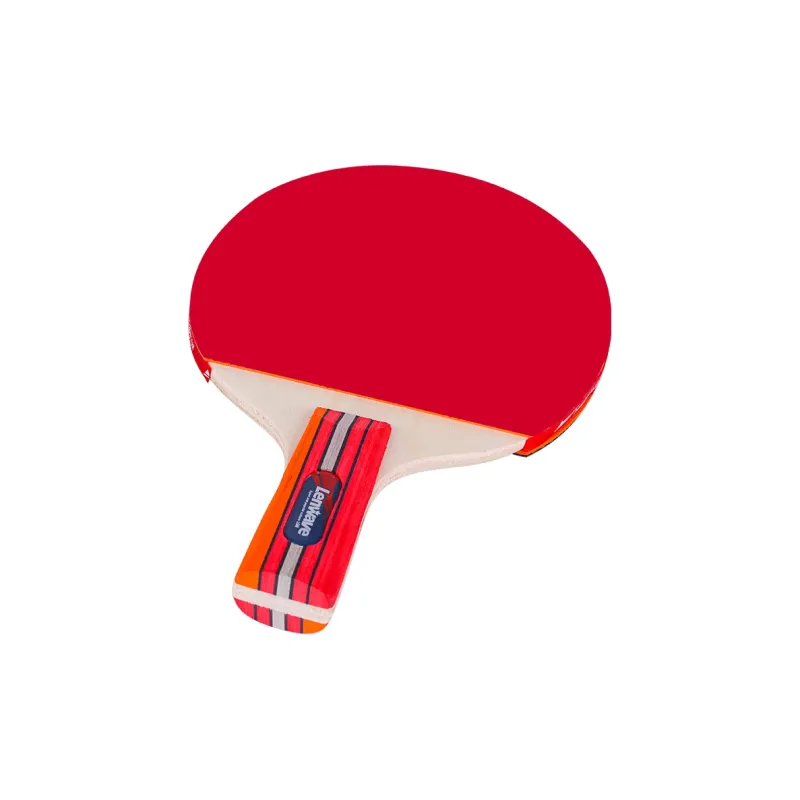 LENWAVE Ping Pong Paddles Unisex All Wood Red/Black Double Racket LW 0327-4