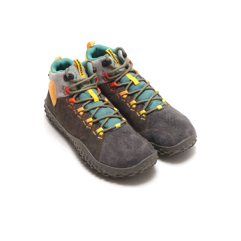 White Mountaineering x MERRELL Wrapt Cushioned Slip-Resistant Mid-Top Casual Shoes Men's Orange-2