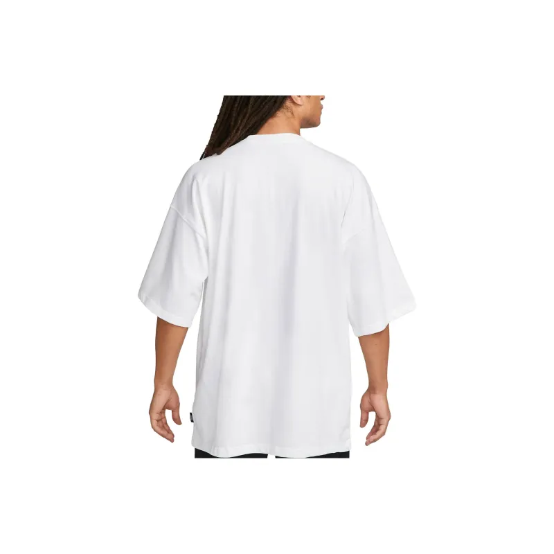 Nike Drop Shoulder Sleeve T-Shirt Men's White-1
