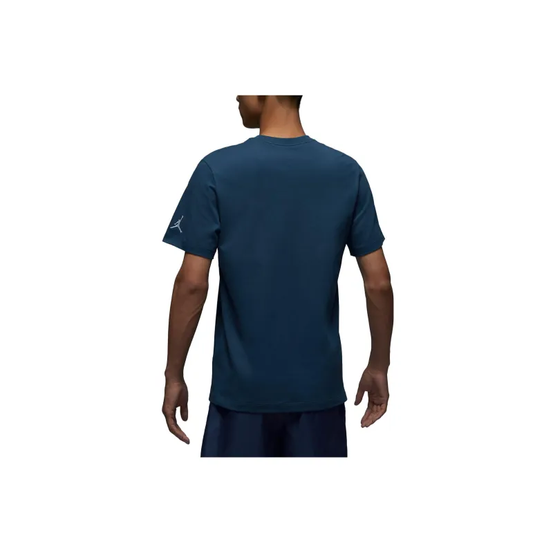 Jordan T Shirt Men's Light Sapphire Blue-1