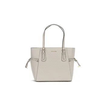 MICHAEL KORS Cow Leather Tote Bag, Shopping Bag, Shoulder Bag, Handbag Women's Khaki