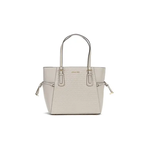MICHAEL KORS Cow Leather Tote Bag, Shopping Bag, Shoulder Bag, Handbag Women's Khaki