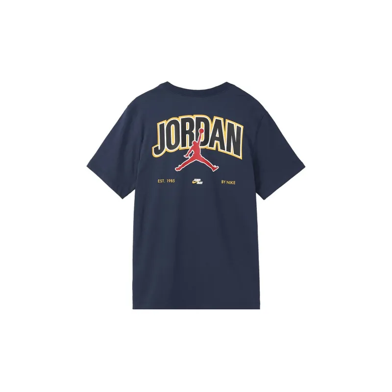 Jordan Set-in Sleeve T-Shirt Men's Blue-1
