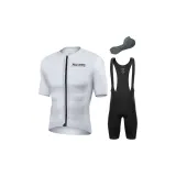 White Black Straps Clothing Sets, White Top+Straps Shorts