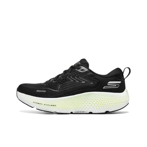 Skechers Go Run Max Road 6 Running Shoes Men Low-Top Black