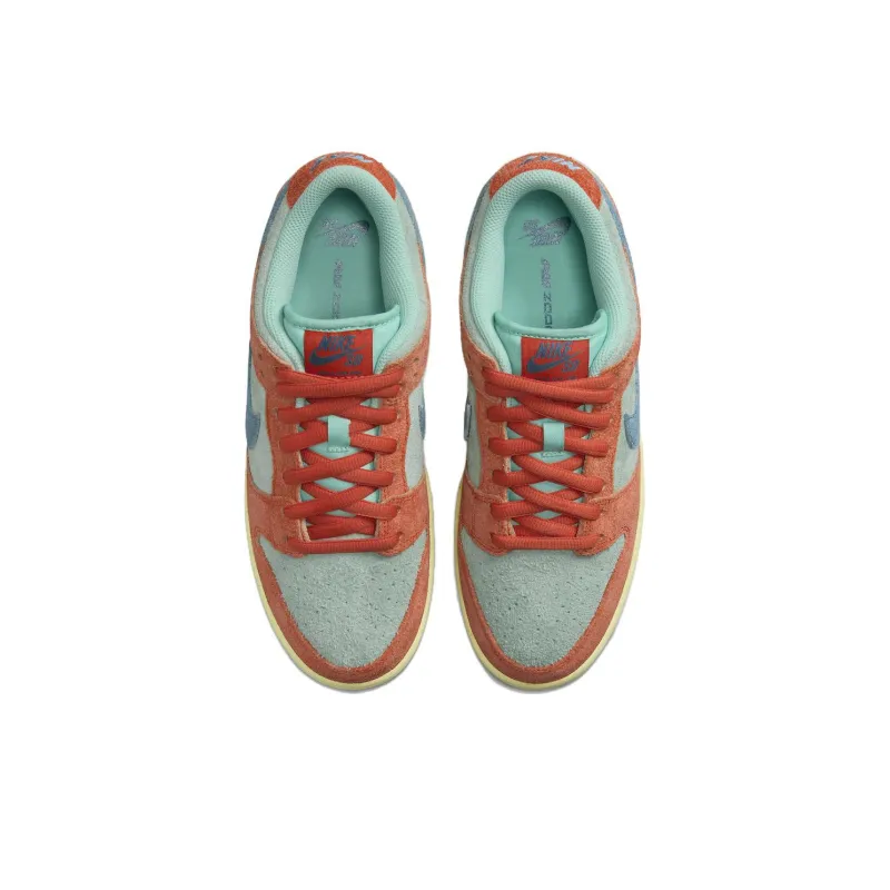 Nike Sb Dunk Low 'Orange Emerald Rise'-3