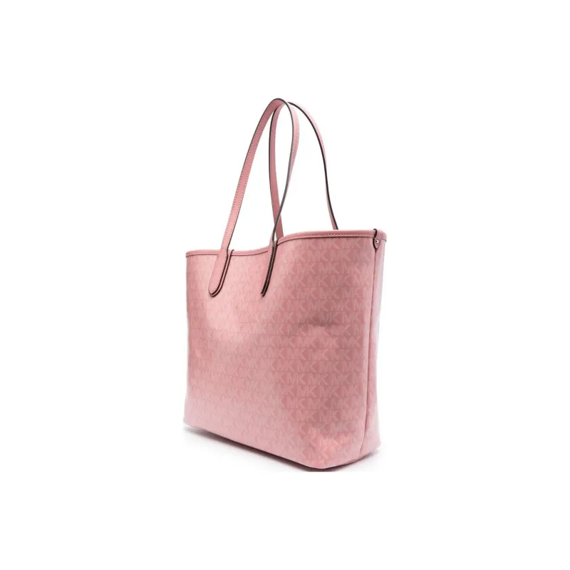 MICHAEL KORS Eliza Series Artificial Leather Shoulder Bag Large Size Unisex Flesh Pink-2