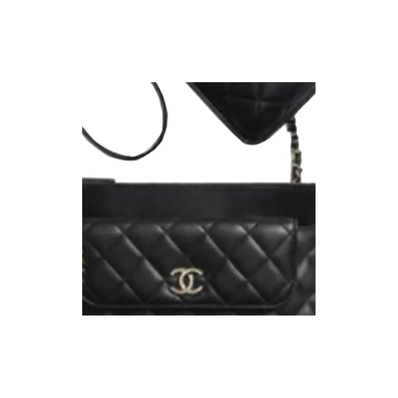 CHANEL Leather Backpack, Coin Purse, Card Holder Combo Tool Sets, Shoulder Bag, Crossbody Bag Women's Black-3