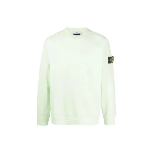 STONE ISLAND Sweatshirts Men Light Green