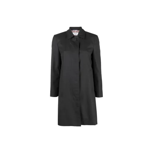 THOM BROWNE Layered Poplin-panel Dress