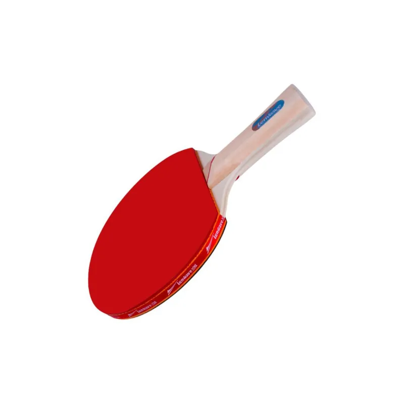 LENWAVE Ping Pong Paddles Unisex All Wood Red-2