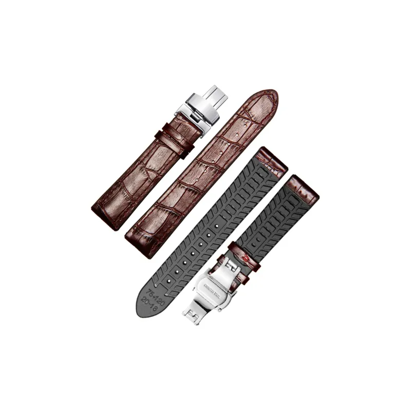 SHIRUI All Compatibility Watch Band 22mm Genuine Leather Material-15