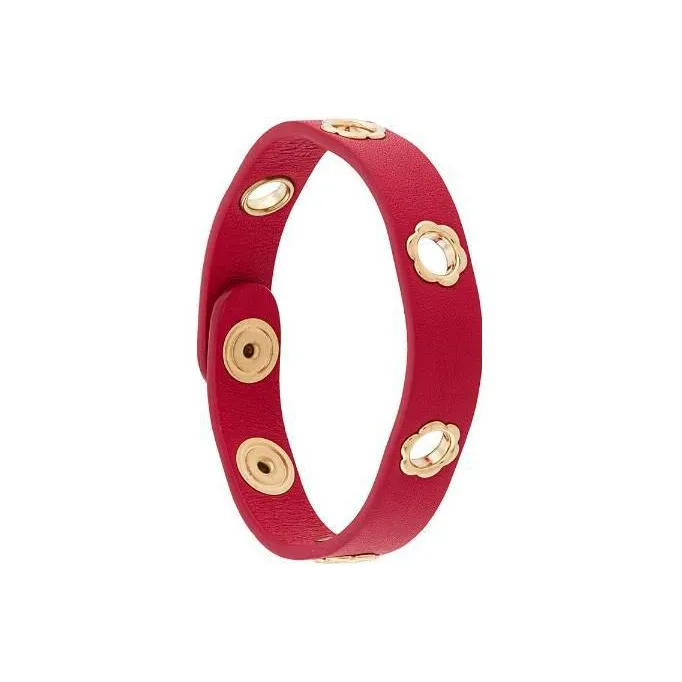 Ferragamo Flower Eyelet Adjustable Bracelet-0