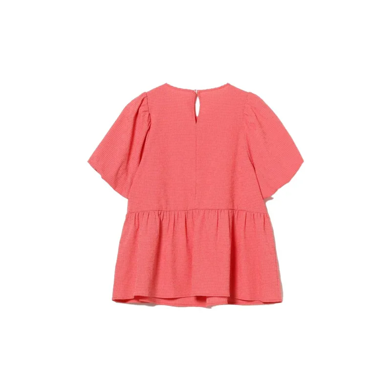 Beams T Shirts Women's Pink-1