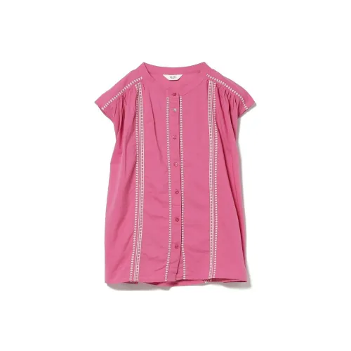 Beams T-Shirts Women's Magenta