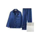 Navy Blue[Gift Box Set][100% mulberry silk]