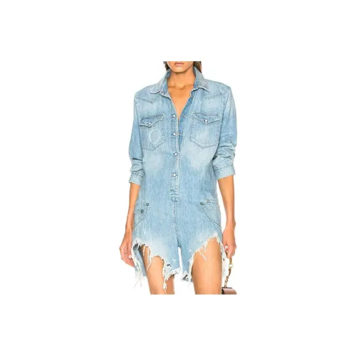 R13 Bodysuits Women's Light Blue