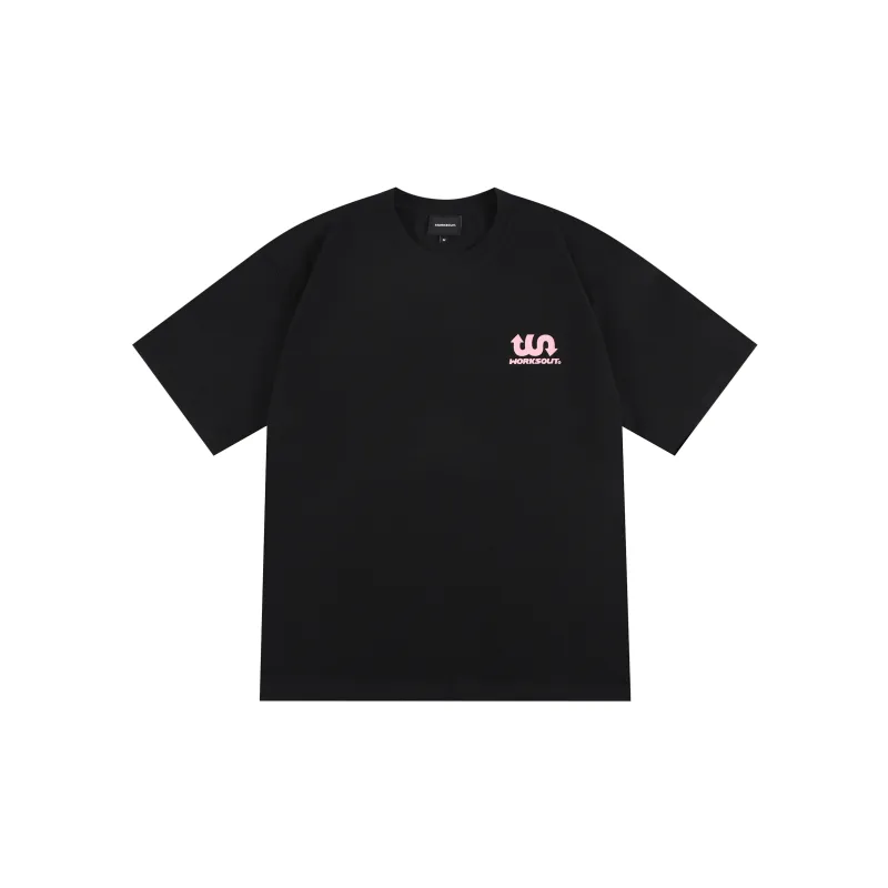WORKSOUT Drop Shoulder Sleeve T Shirt Unisex-14