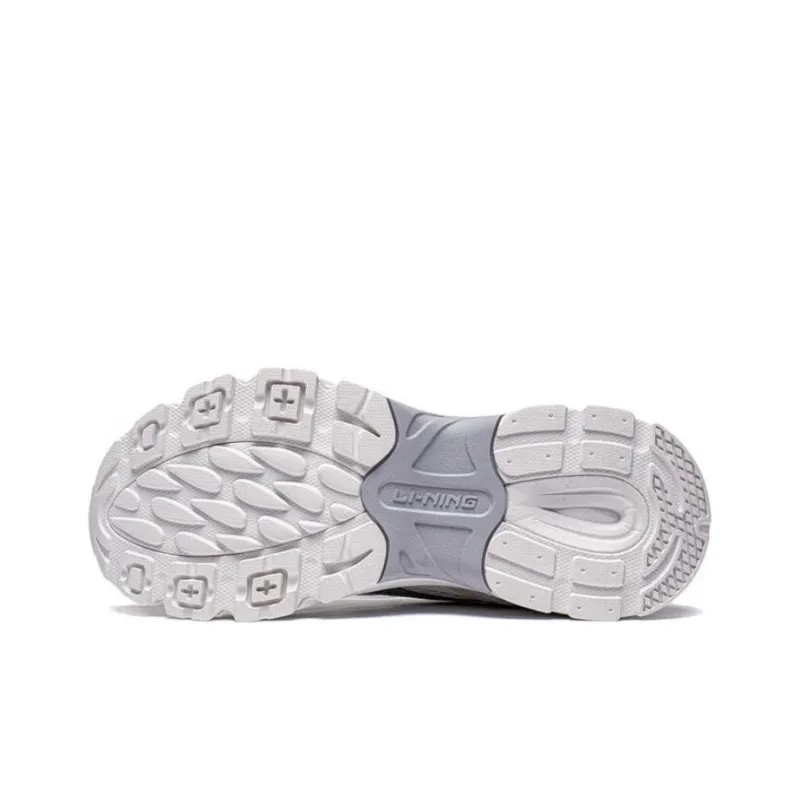 LiNing Aurora 2K Slip Resistant Low Top Casual Shoes Women's Gray-3