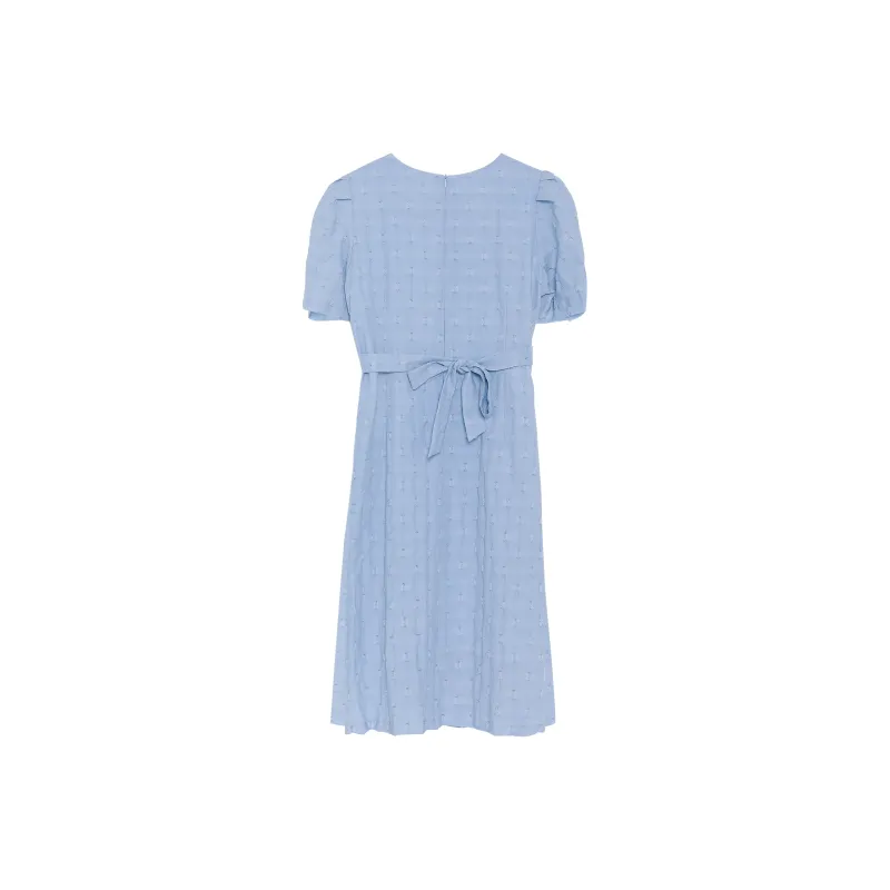 Fstudio Short Sleeved Dresses Women's Blue-1