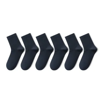 HLA SS23 Mid Calf Socks Men's 6 Pack
