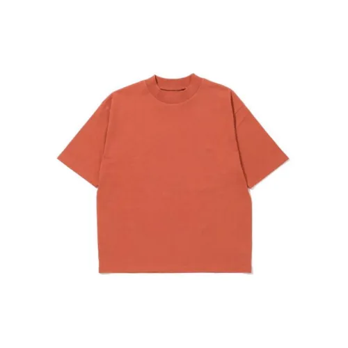 Beams T-Shirts Men Orange