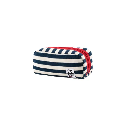 CHUMS Storage Bags Blue/White Stripes N005