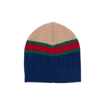GUCCI Stripe Detailed Beanie