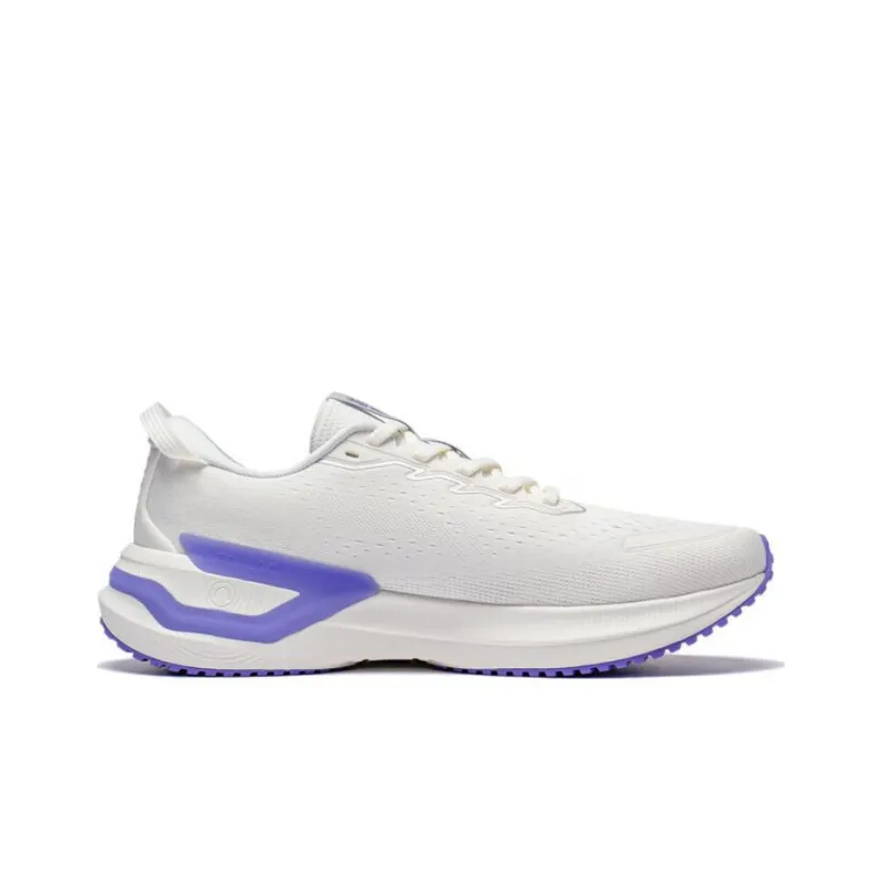 LiNing YueYing 3.0 Cushioning Wear Resistant Low Top Casual Running Shoes Men's White-1