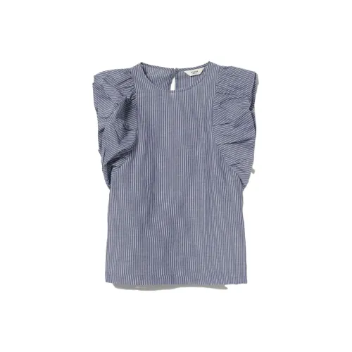 Beams Shirts Women's Blue