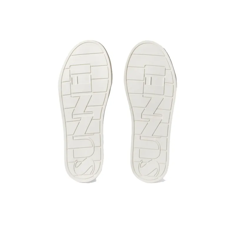Sunnei High-Top Skateboard Shoes Unisex White-3