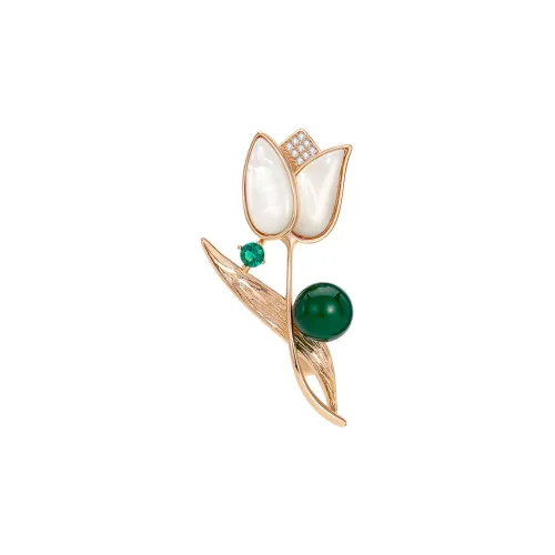 JAY Brooches Women's Gold