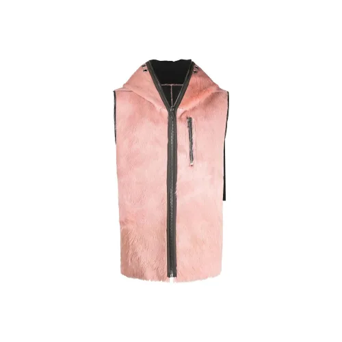 RICK OWENS Vests Men Pink