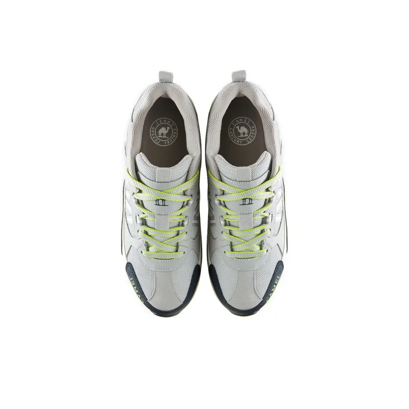 CAMEL Plate Dragon 1.0 Cushioning Anti Slip And Wear Resistant Low Top Outdoor Shoes Men's Gray Blue-2