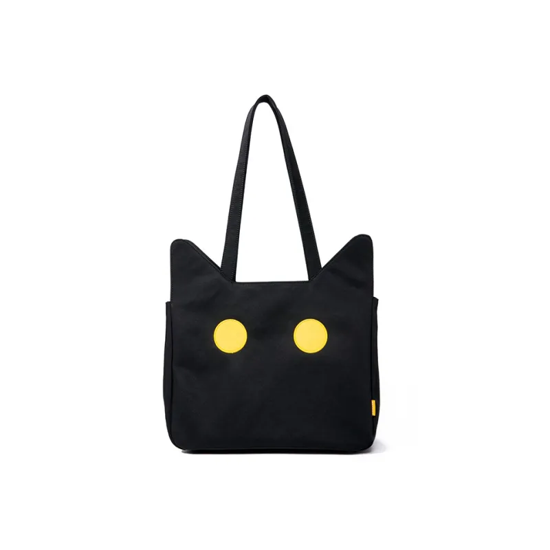 NOXXON Nylon Fabric Tote Bag Shoulder Bag Regular Women's Obsidian Black/Ecru/Sunshine Yellow/Electric Blue-0
