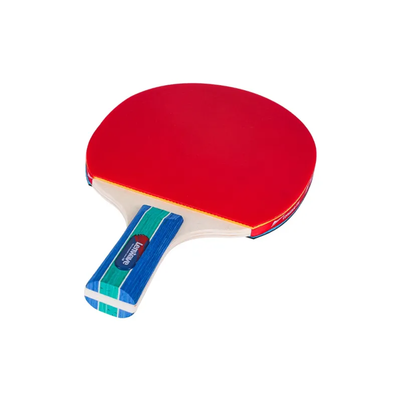 LENWAVE Ping Pong Paddles Unisex All Wood Red-6