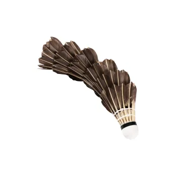 LENWAVE Goose Feather Shuttlecock 6 Pack Goose Feather Everyday Shuttlecocks