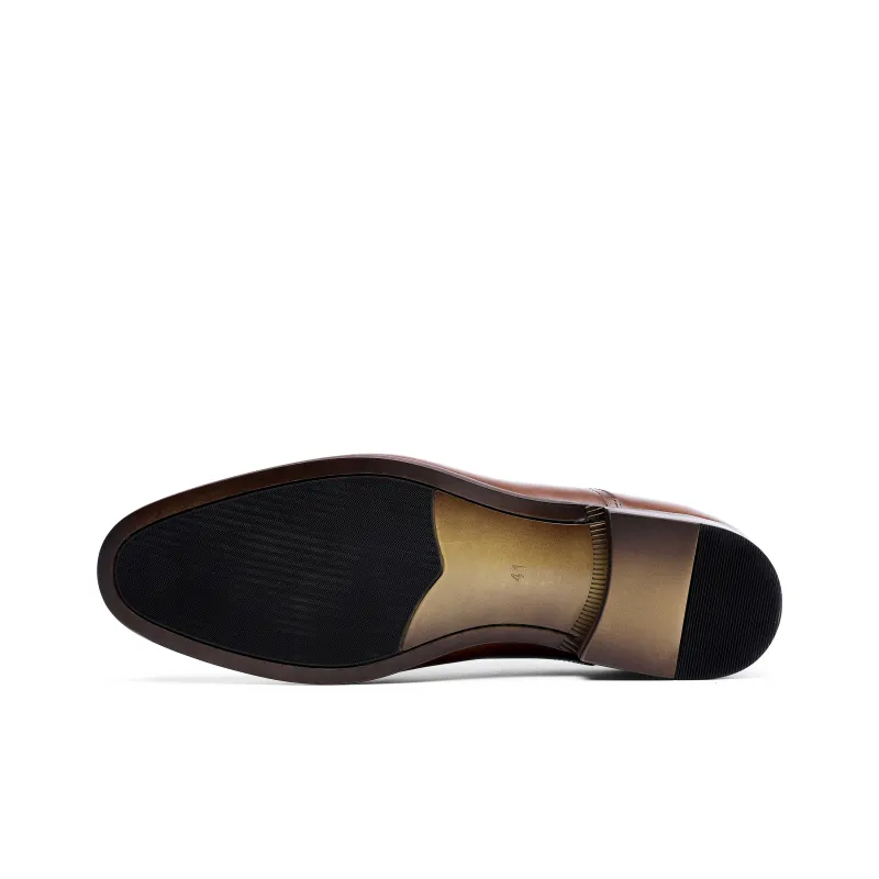 Desai Desai Dress Shoes Men's Brown-3