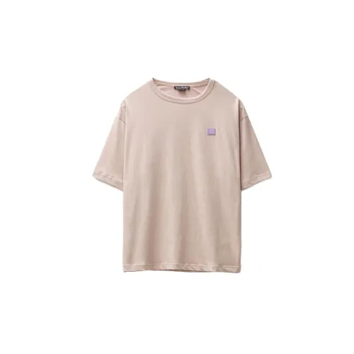 Acne Studios T-Shirts Unisex Purple Pink