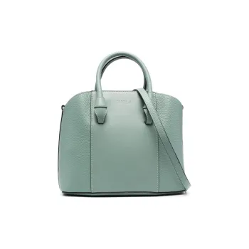 Furla Miastella Calfskin Tote Bag Shopping Bag Handbag Medium Size Women's Sage Green