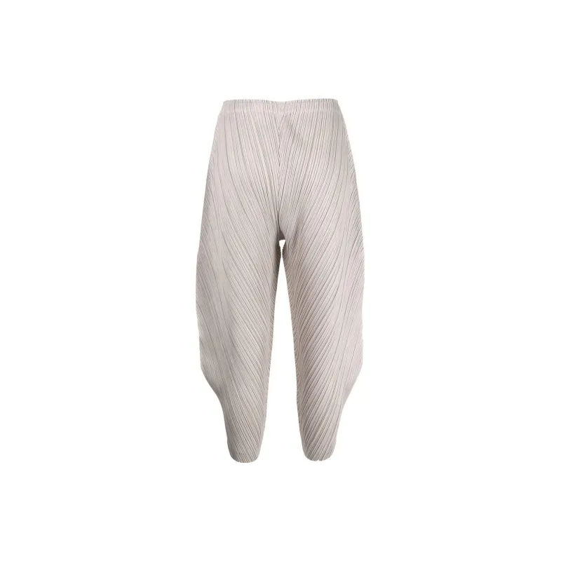 PLEATS PLEASE ISSEY MIYAKE Casual Pants Women's White-1