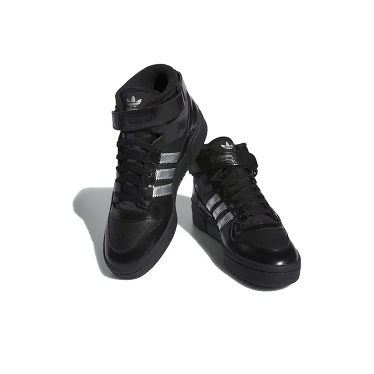 Forum Heitor Da Silva X Adidas Originals 84 Mid 'Black Silver Metallic'-2