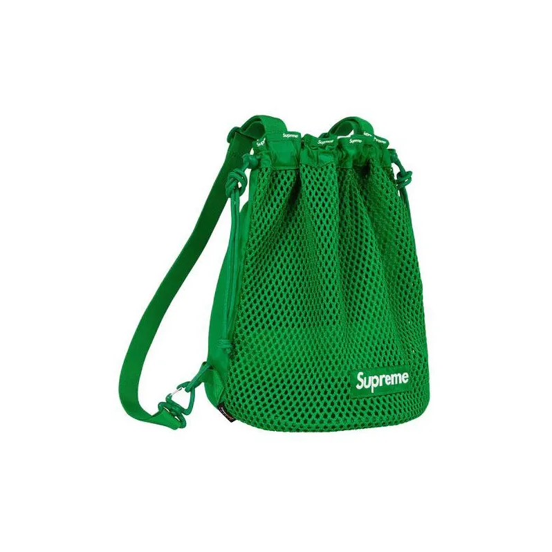 Supreme Backpacks Green-3