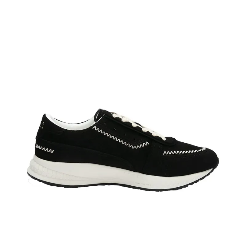 DAVID NAMAN Low Top Casual Shoes Men's Black-1